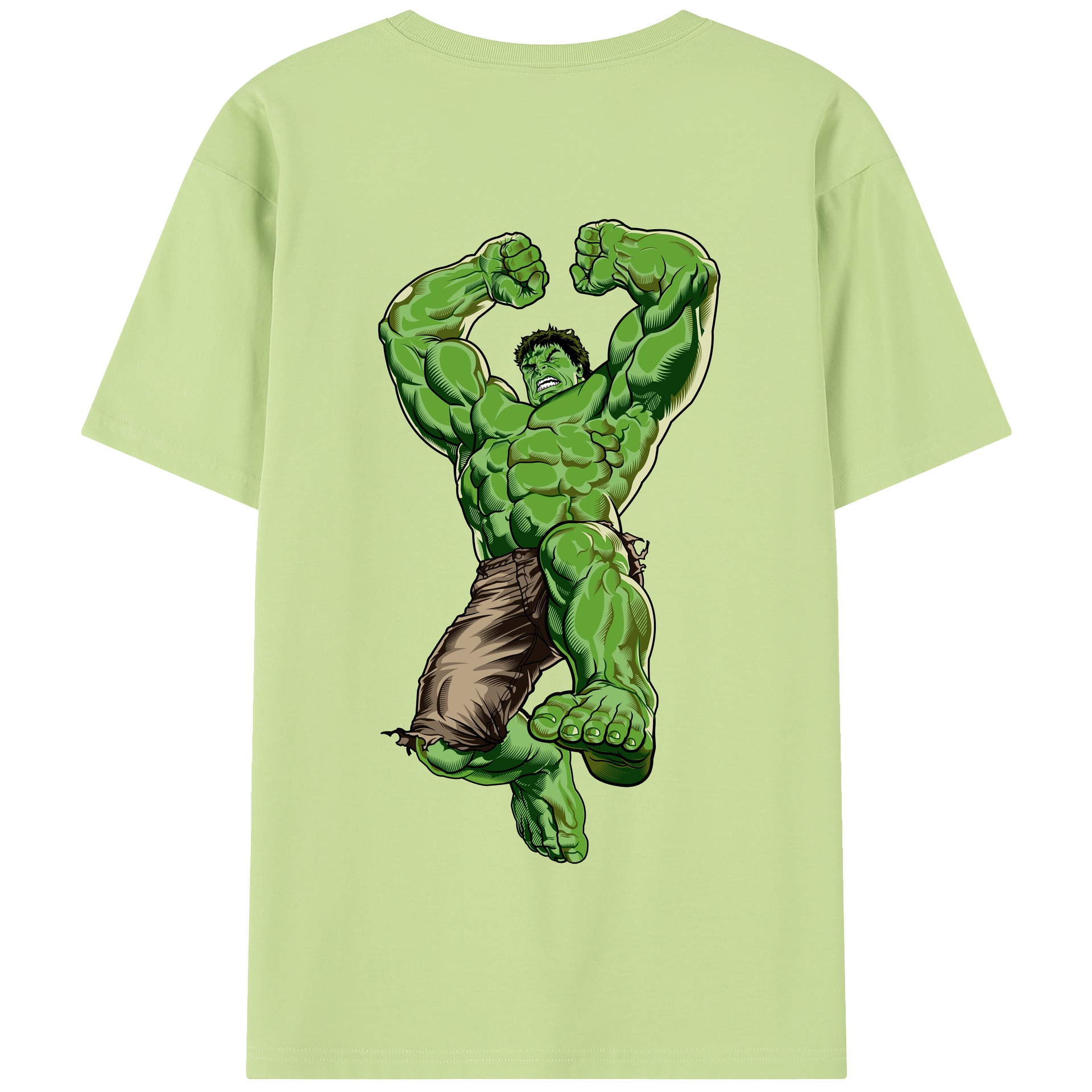 （画像用） アベンジャーズ The Avengers 綿100％半袖Tシャツ（背面プリント）